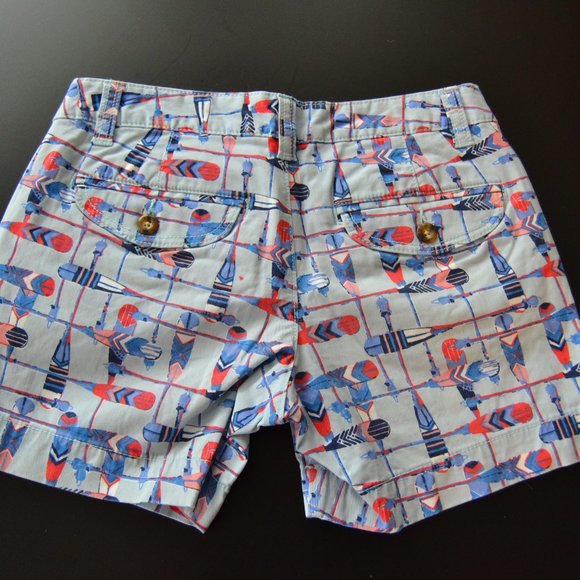 Red Camel Nautical/Coastal Twill shorts - Picture 3 of 4